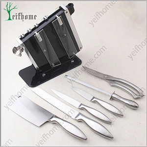 Wholesales stainless steel hollow handle knife set