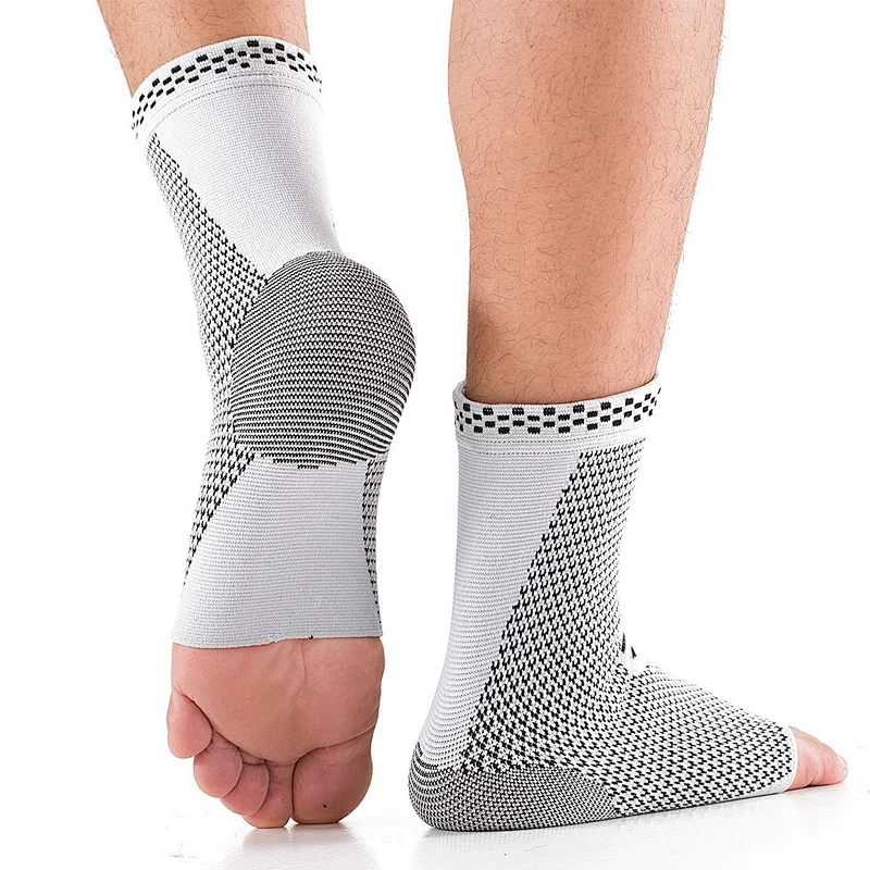 Ankle Brace Compression Support Sleeve for Injury Recovery, Joint Pain, Swelling, Plantar Fascistic & Achilles Tendon