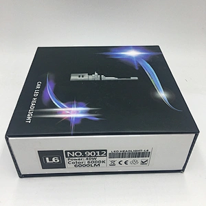 6000K car LED headlight Bulbs 9012 light car accessories led