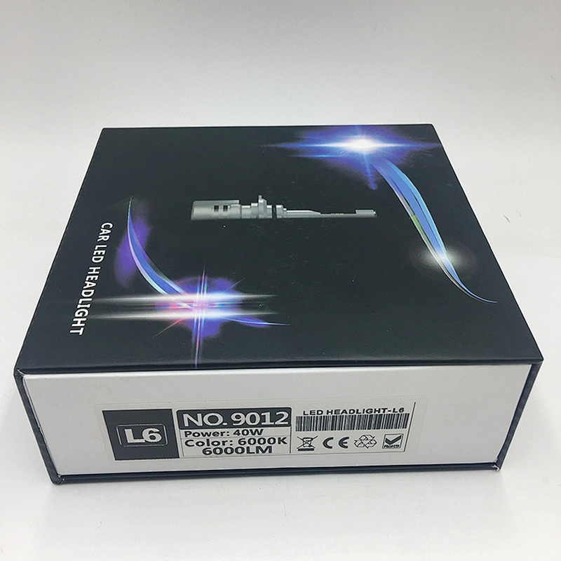6000K car LED headlight Bulbs 9012 light car accessories led