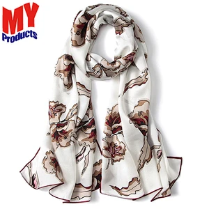 2017 fashion muslim malaysia hijab hot muslim hijab lotus silk scarf