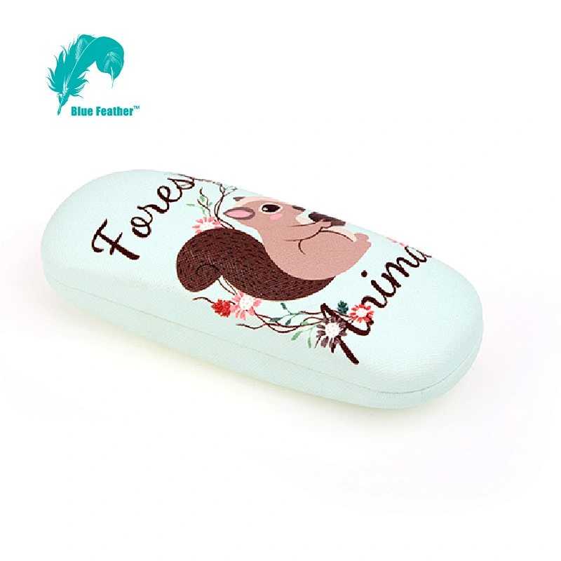 Cartoon Animal Pattern Hard Shell Glasses Case for Children
