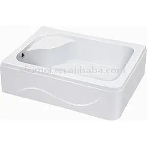Square White Deep Portable Acrylic Cheap Shower Tray K-4404
