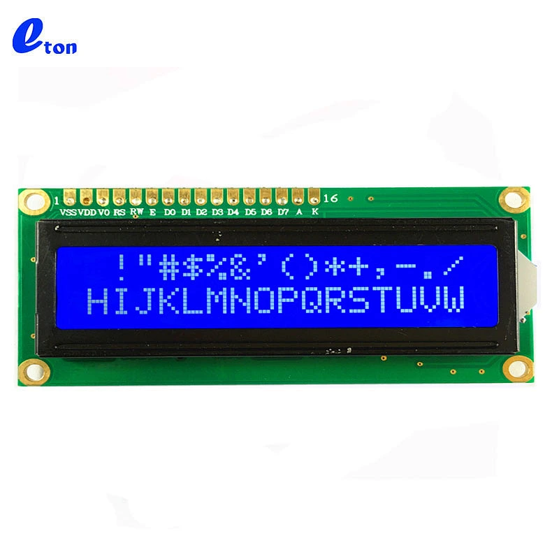 16x2 alphanumeric lcd module 1602