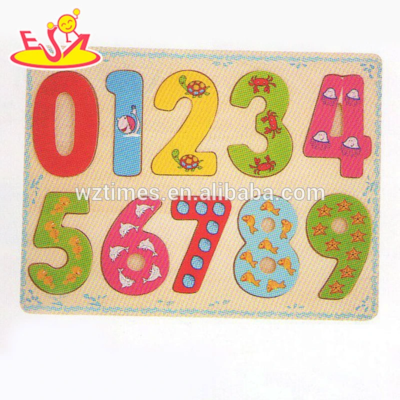 wholesale baby wooden math puzzle educational kids wooden math puzzle cheap children wooden math puzzle W14B059