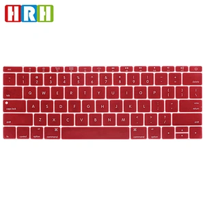 Colored Laptop Keyboard Skin US Silicone Keyboard Cover Film custom keyboard skin For Macbook 12 a1534 skins