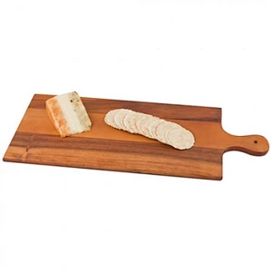 Rectangle Zebra Restaurant Wooden Serving Plates Tray For Sushi Fruit Bread Pizza Acacia Wood Tray