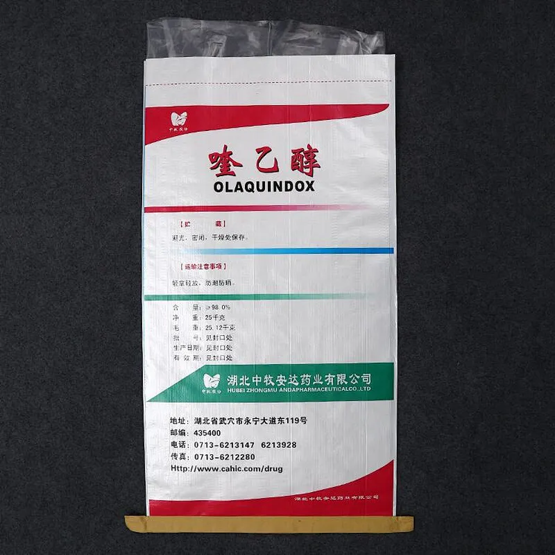 Custom wholesale self-styled paper plastic bag for ethanol, ceramic tile use