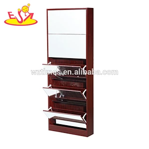 wholesale cheapest wooden modern mirrored bedroom furniture sets W08H090