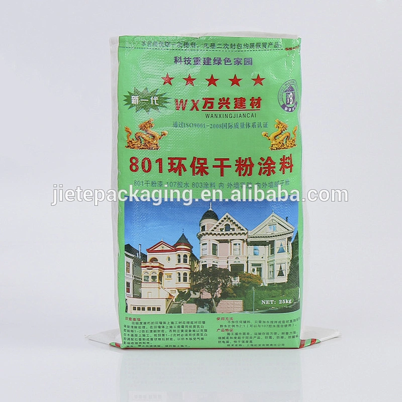 pp woven wall putty, grey cement, coating packing bag 25kg 50kg