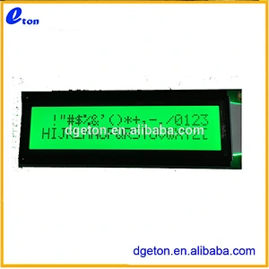 SPLC780D white on blue 20x2 LCD display module