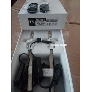 L5 xhp50 H13 GUANGZHOU LUJIA 2017 wholesale Led headlight lamp automotive H13 9008 PJ24 4T(7) conversion kits