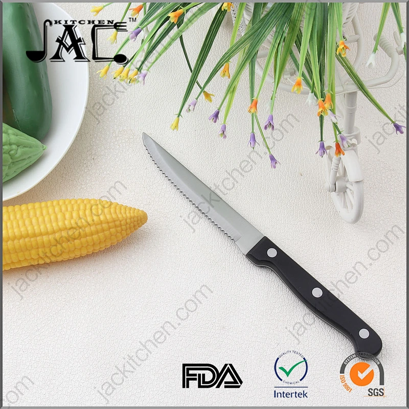 Hot Selling POM Handle Stainless Steel Steak Knife