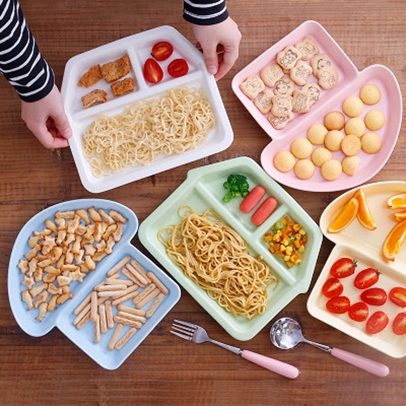 high quality porcelain plates dinnerware set for children's lunch