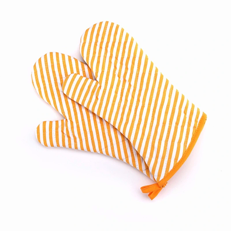 High quality oven mitts holder cooking microwave heat resistant non-slip gloves