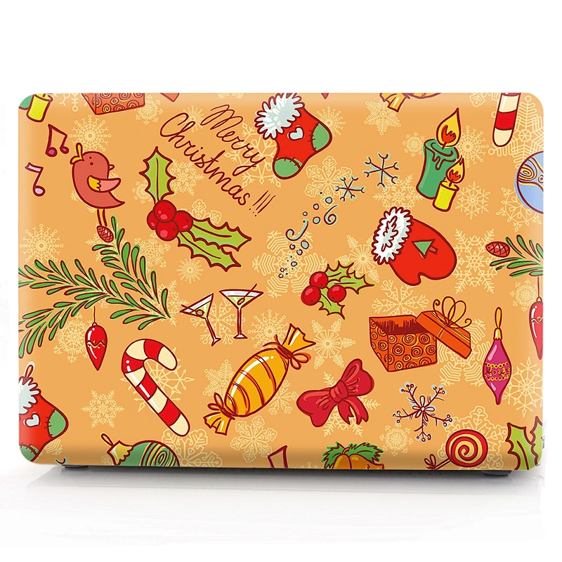 christmas case Smooth Soft-Touch Matte Hard case shell cover for mac macbook air 13 i For macbook 13