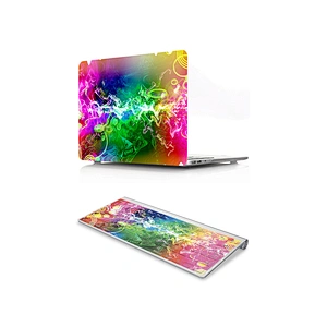 creative case 2 in 1 keyboard cover and hard case sleeve for macbook pro 13 inch touch bar A1706 A1707 A1989 A1990 A1932