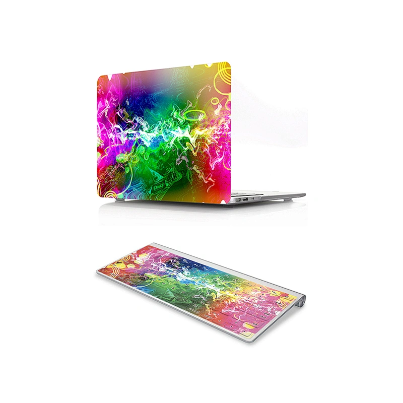 creative case 2 in 1 keyboard cover and hard case sleeve for macbook pro 13 inch touch bar A1706 A1707 A1989 A1990 A1932