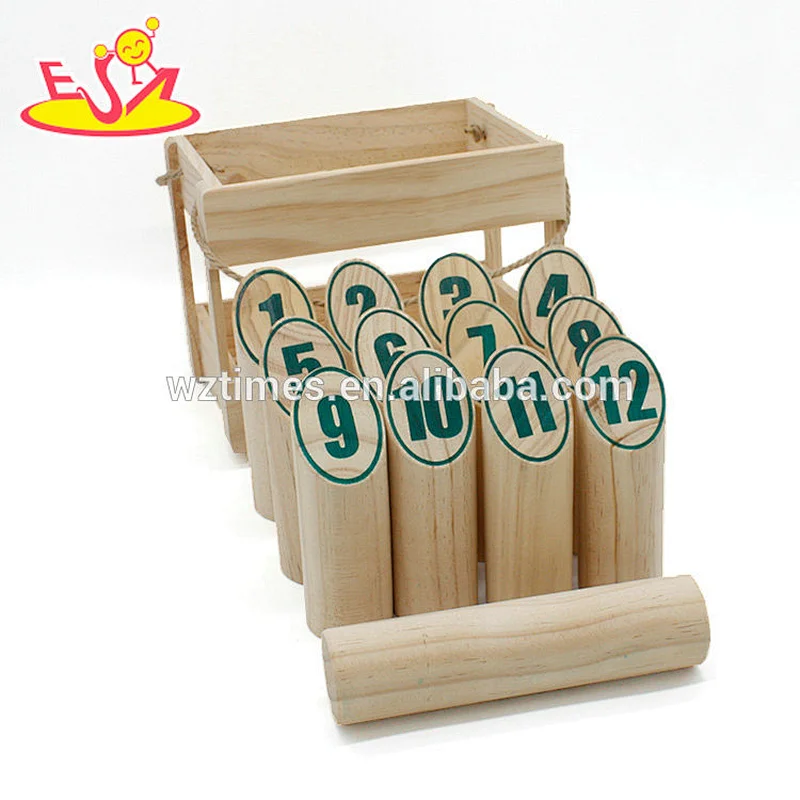 New design yard games wooden Finnish tossing game for throwing W01A305