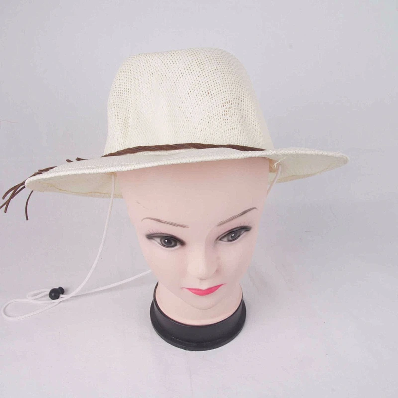 Wholesale vintage classic wide brim faux wool felt fedora men woman panama hat