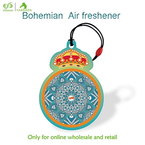 Colorful deodorant paper, vanilla lavender, many flavors, cheap and high-quality car air fresheners in stock.