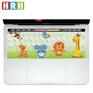 Beautiful Design Japanese tpu Keyboard Cover Skin for MacBook Pro13 15 Retina Touch Bar A1706