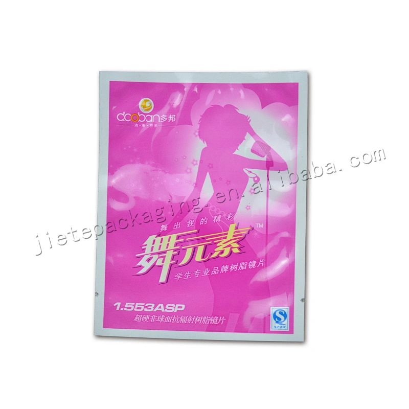 Customized high quality plastic foil facial mask bag