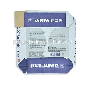 20kg cement, adhesive kraft paper bag size with valve port