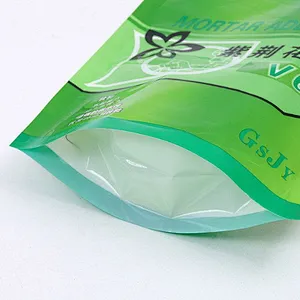 Green PE bag cooked rubber powder packaging industry use