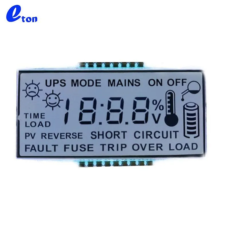 Small HTN Segment LCD Display Screen