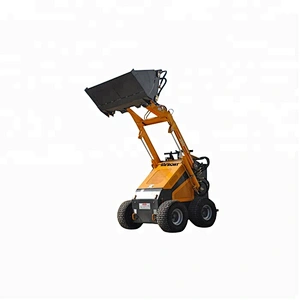 Compact utility vehicle agriculture farm machinery multifunction best mini skid steer loader YF380 for sale