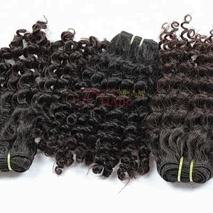 High Quality Unprocessed Hot Sale Virgin Mongolian Hair Weaving Wholesale Accept Paypal Extension Kinky Curly