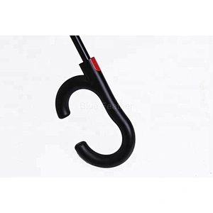 Custom pattern high quality reverse umbrella with rubber handle