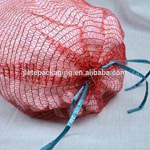 Video, agricultural plastic net mesh bag for garlic, fruit use