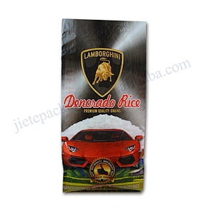 Transparent plastic 100% pure pp woven rice bag for grain,bean,corn seed,peanut,sunflower seed