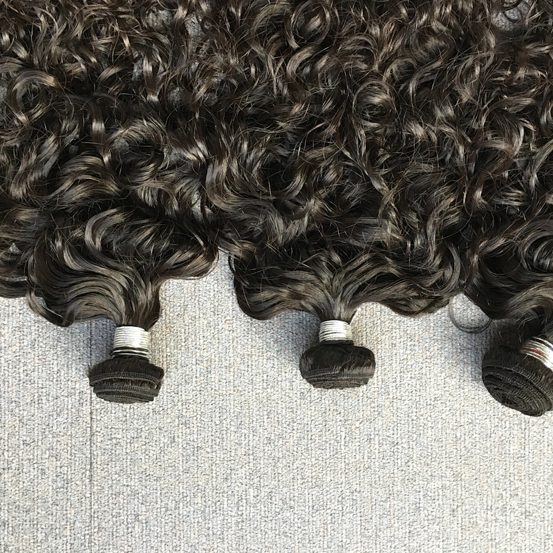 Can be dyed no shedding no tangle virgin peruvian hair bundles wholesale cuticle aligned hair
