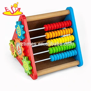 Hölzernes Abakusspielzeug der pädagogischen Kinder für Lehrkindkinder W12A032