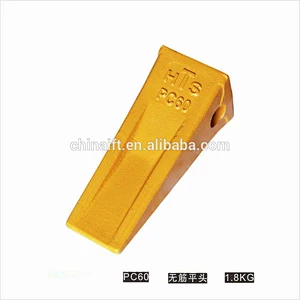 PC60 mini excavator rock tooth 1.8KG with high quality