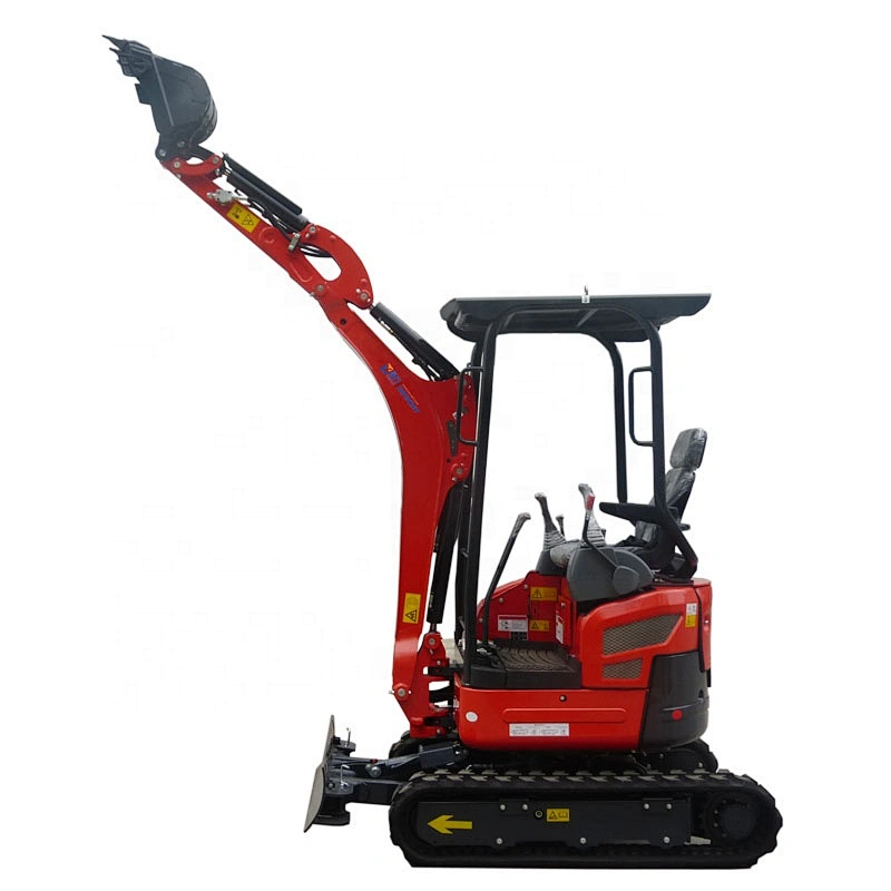 CE certificate High quality mini excavator China YFE18-5  hot sale in Europe and America