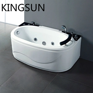 New Arrival Acrylic extra large Single Whirlpool Bathtub Hot Tub