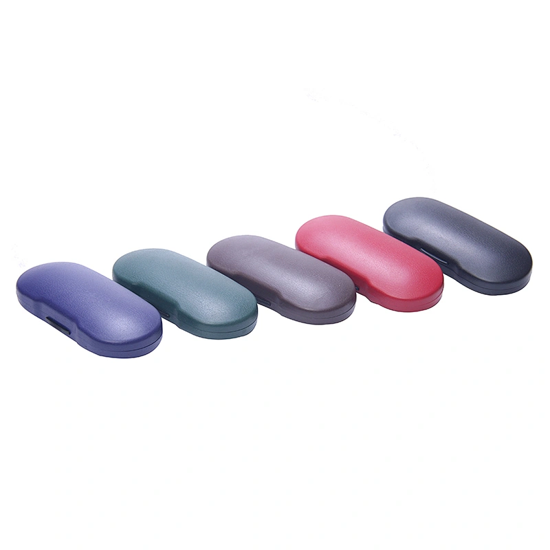 Wholesale Round Plastic Eyeglasses Case Spectacle Case Optical Case R-44