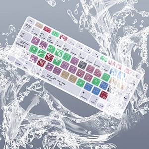 Unique Items Sell Durable Ado be After Effects Shortcuts Silicone Keyboard Skin custom keyboard cover for macbook pro 13 cover