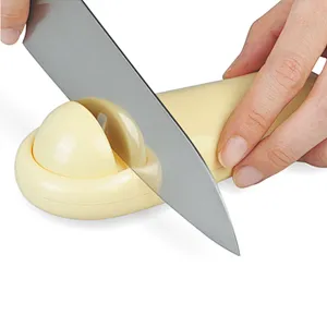 Manual carbide blade knife sharpener