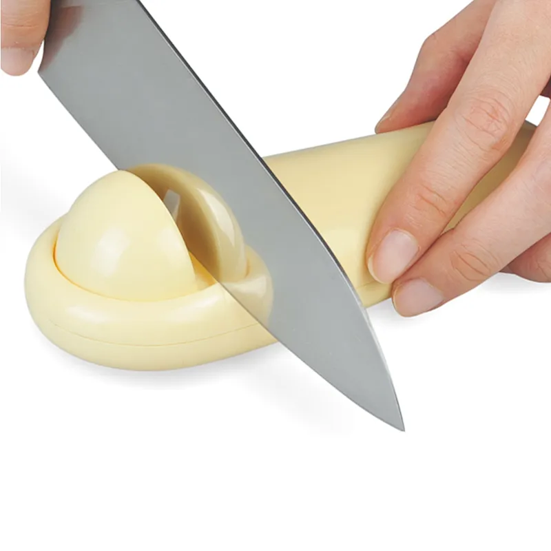 Manual carbide blade knife sharpener