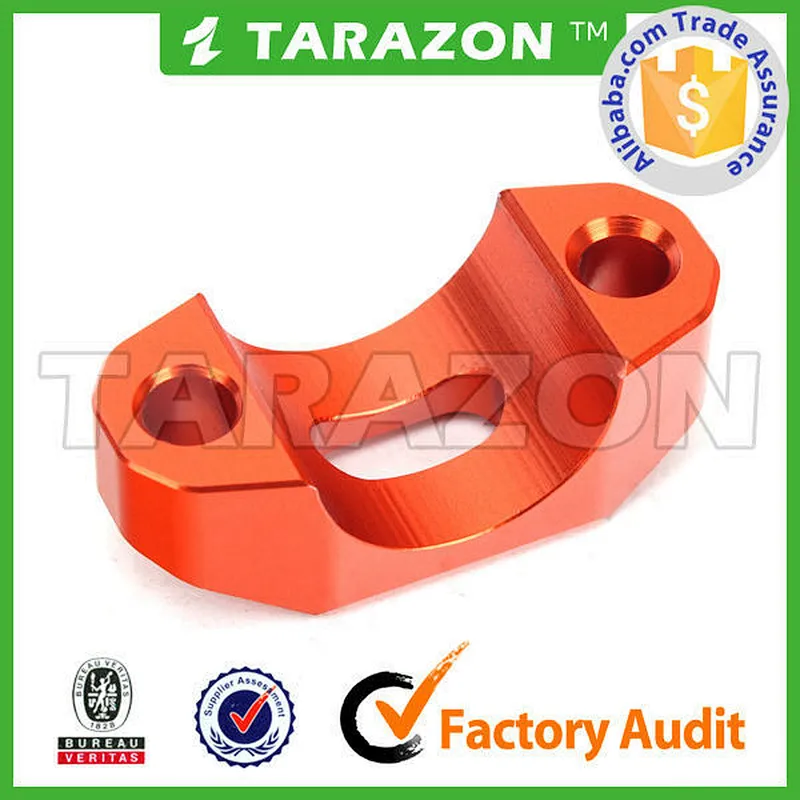 China supplierts aluminum exc 125 250 450 brake clutch control clamp for ktm