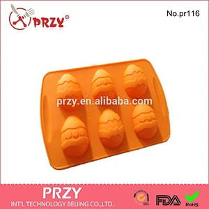 2016 new Easter eggs silicone cake mold