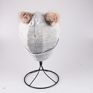 winter keep warm factory price outdoor new born baby pokemon hat