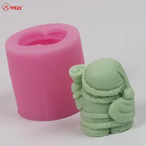 2017 new tyle Christmas silicone mold 3D creative Sata cake molds Silicone soap Mold