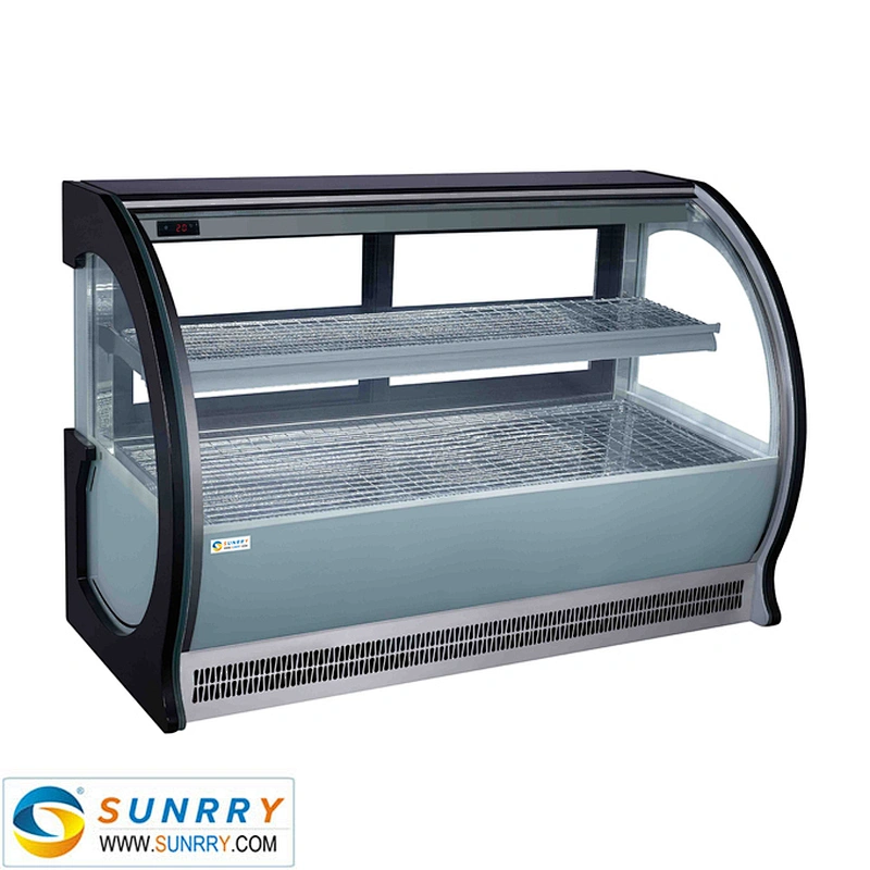 Hot Selling Food Warmer Showcase and Warmer Display Cake Showcase