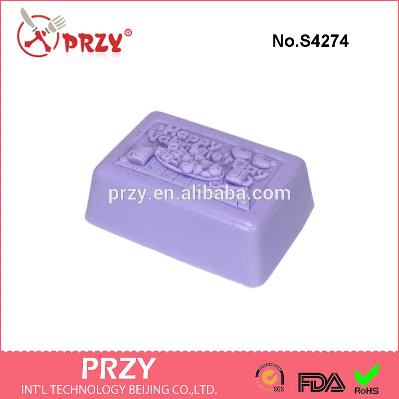S4274 PRZY Valentine's Day Chocolate - handmade design soap mold silicone rubber mold